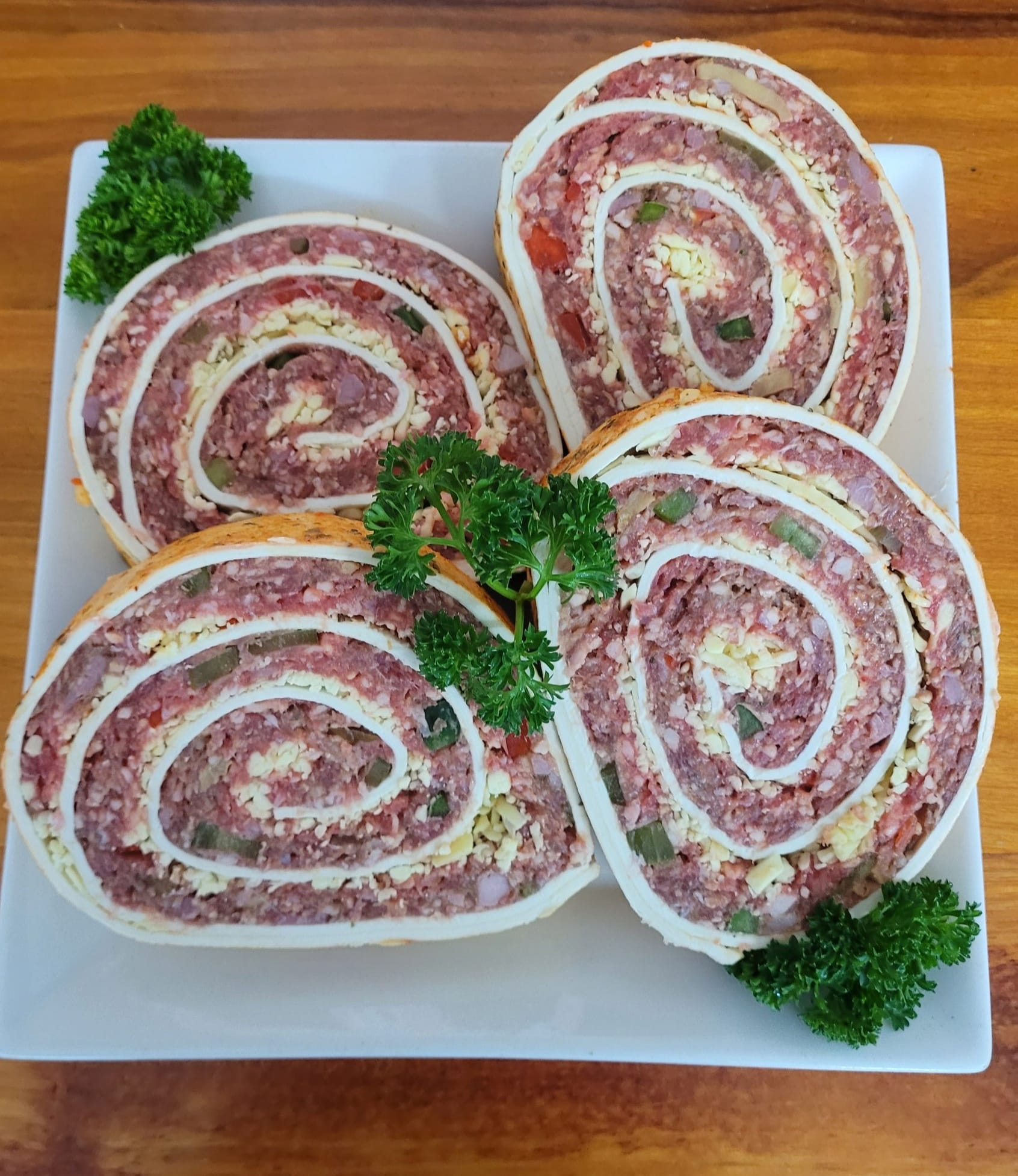 Slices of Pinwheel Meatloaf — Drovers Meats in Coffs Harbour, NSW