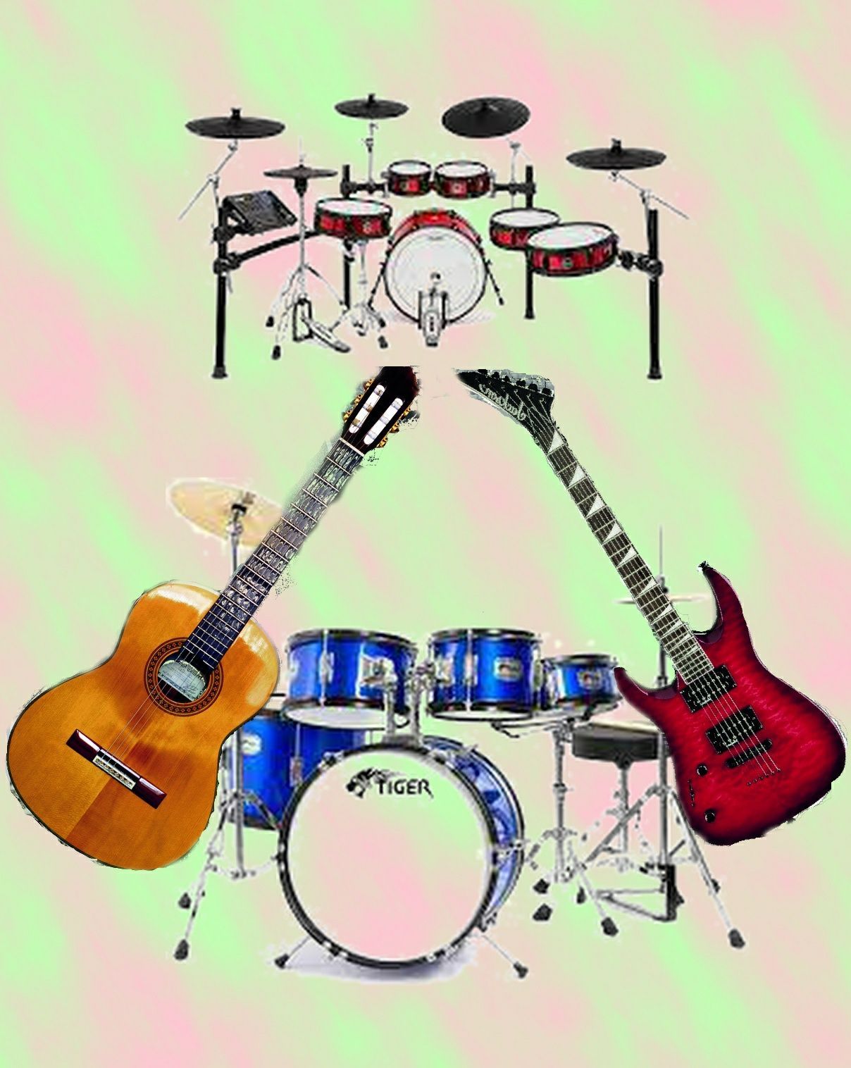 Drums and Guitar at AMS