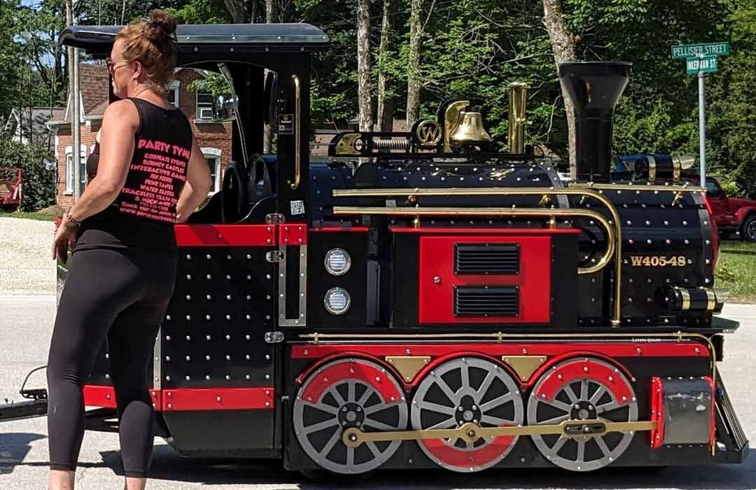 2023 rideable train.
