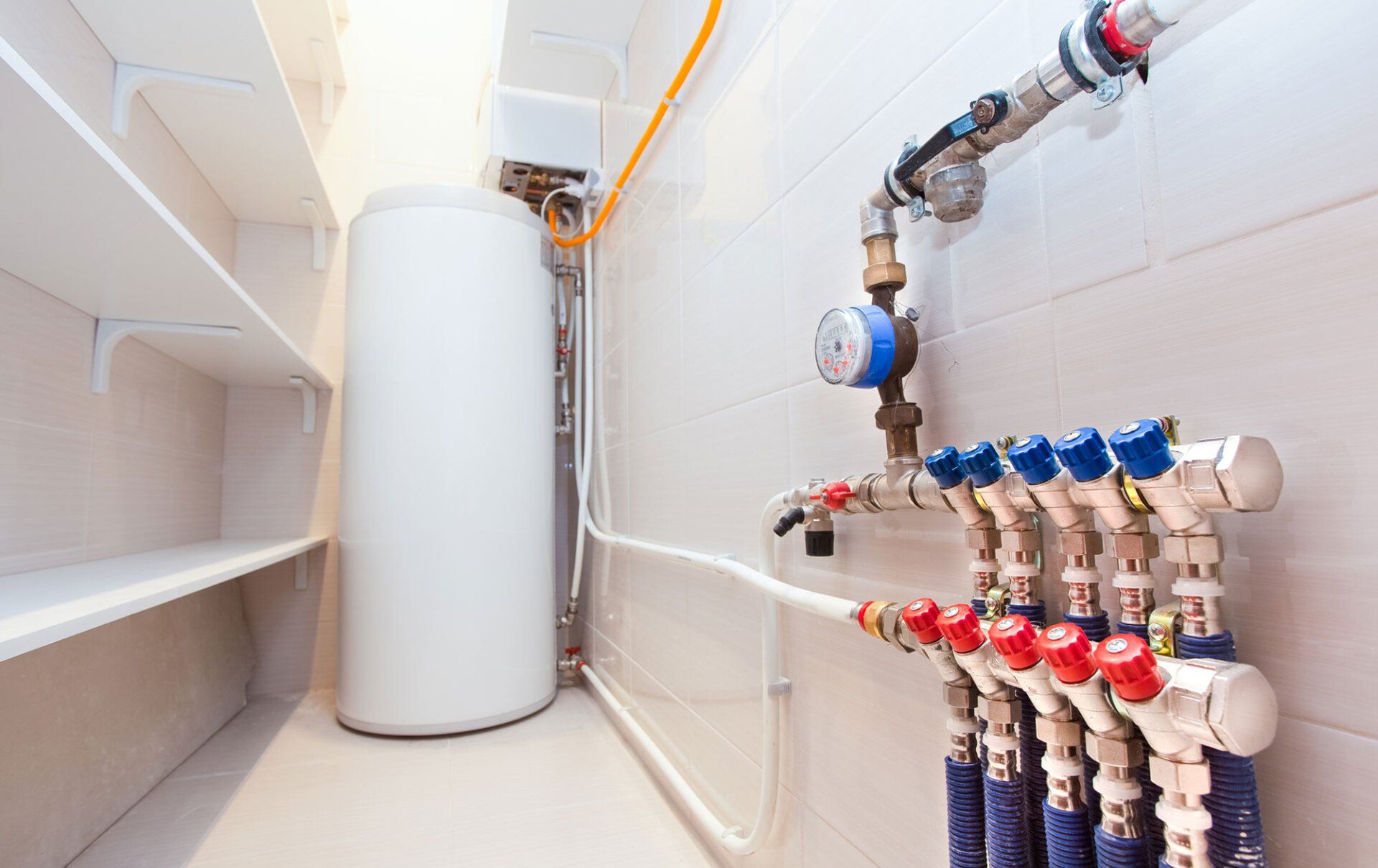 Stainless Ball Valves of Water Heater — Slidell, LA — AAA-1 East LLC