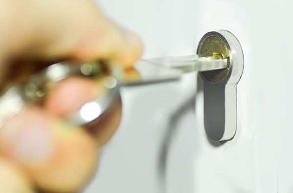 Locking The Door — Denton, TX — Bryan & Sons Locksmith Inc