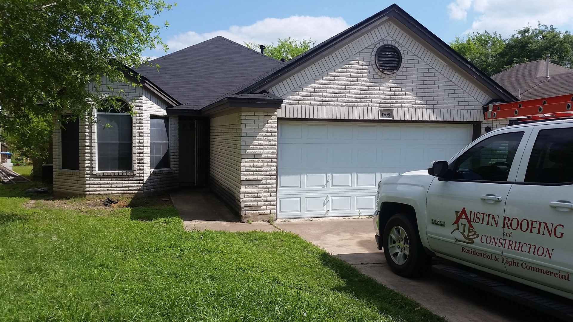 Property Management Shingle Roof Installation  Austin Roofing and Construction