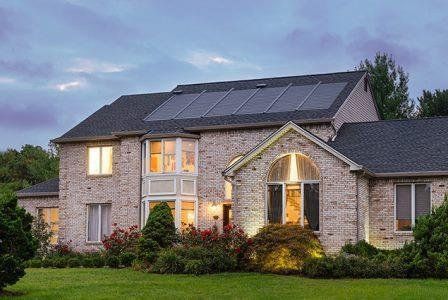 GAF Solar Roof, Also Known As The Energy Roof. 25-Year Production Guarantee and Made Right Here in the USA!!
