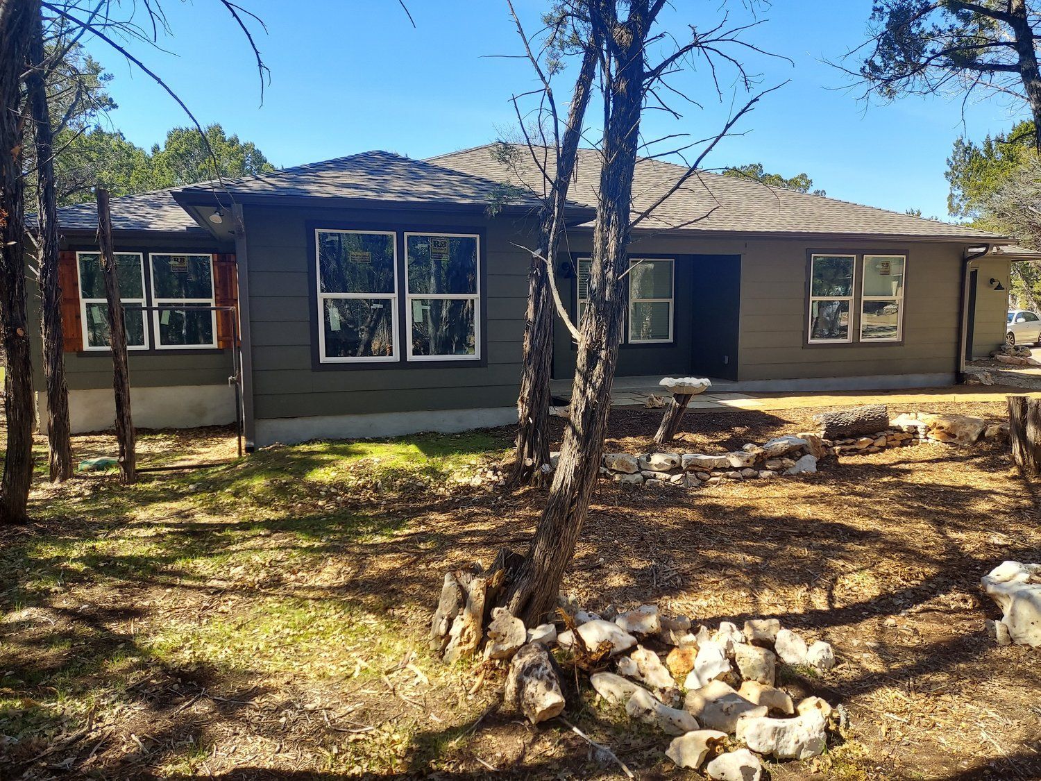 Free Roof Donation to Habitat for Humanity Wimberly from Austin Roofing and Construction with GAF!