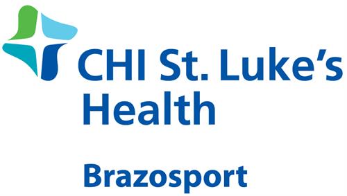 the logo for chi st. luke 's health brazosport