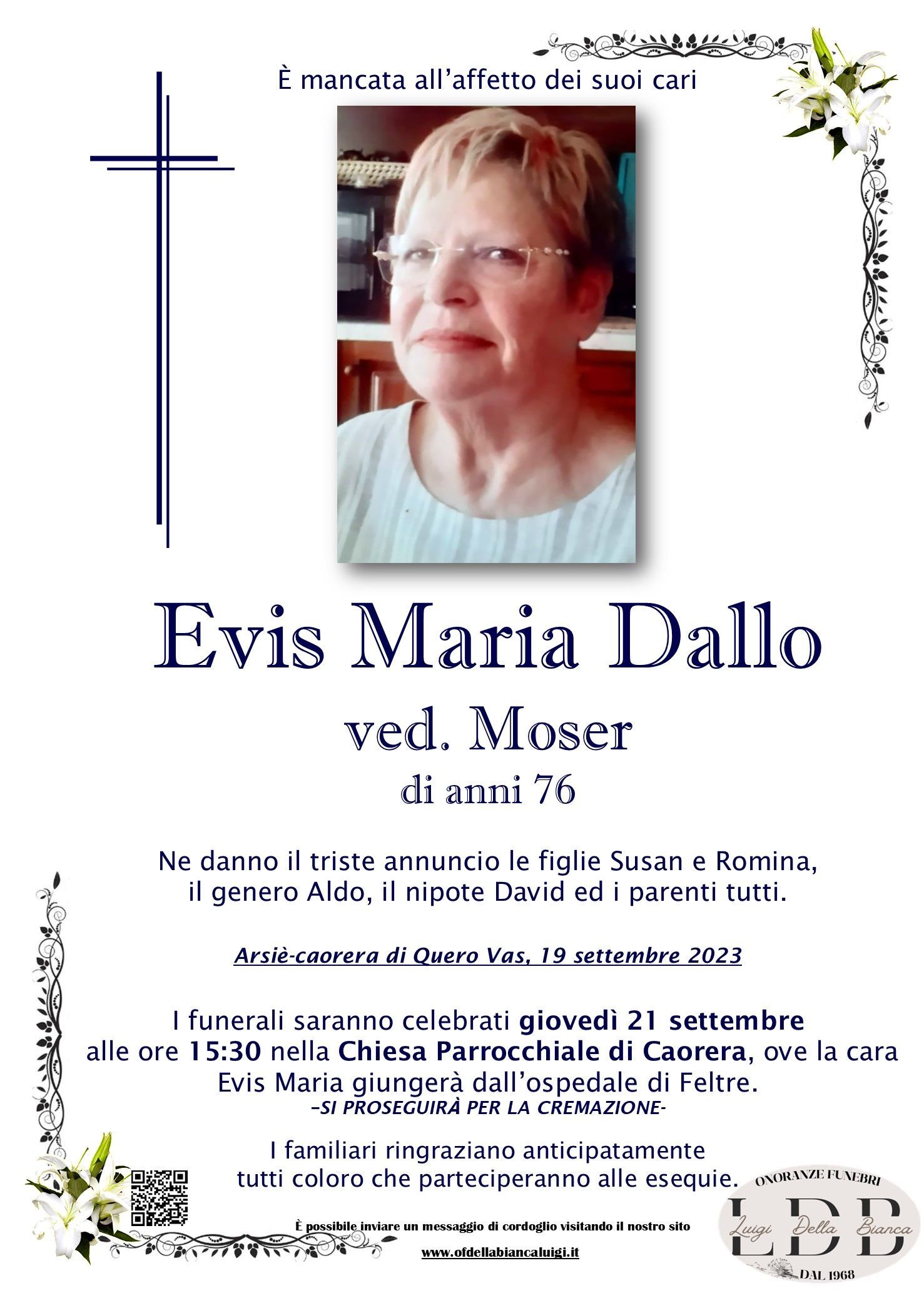 Dallo Evis Maria Dallo Evis Maria