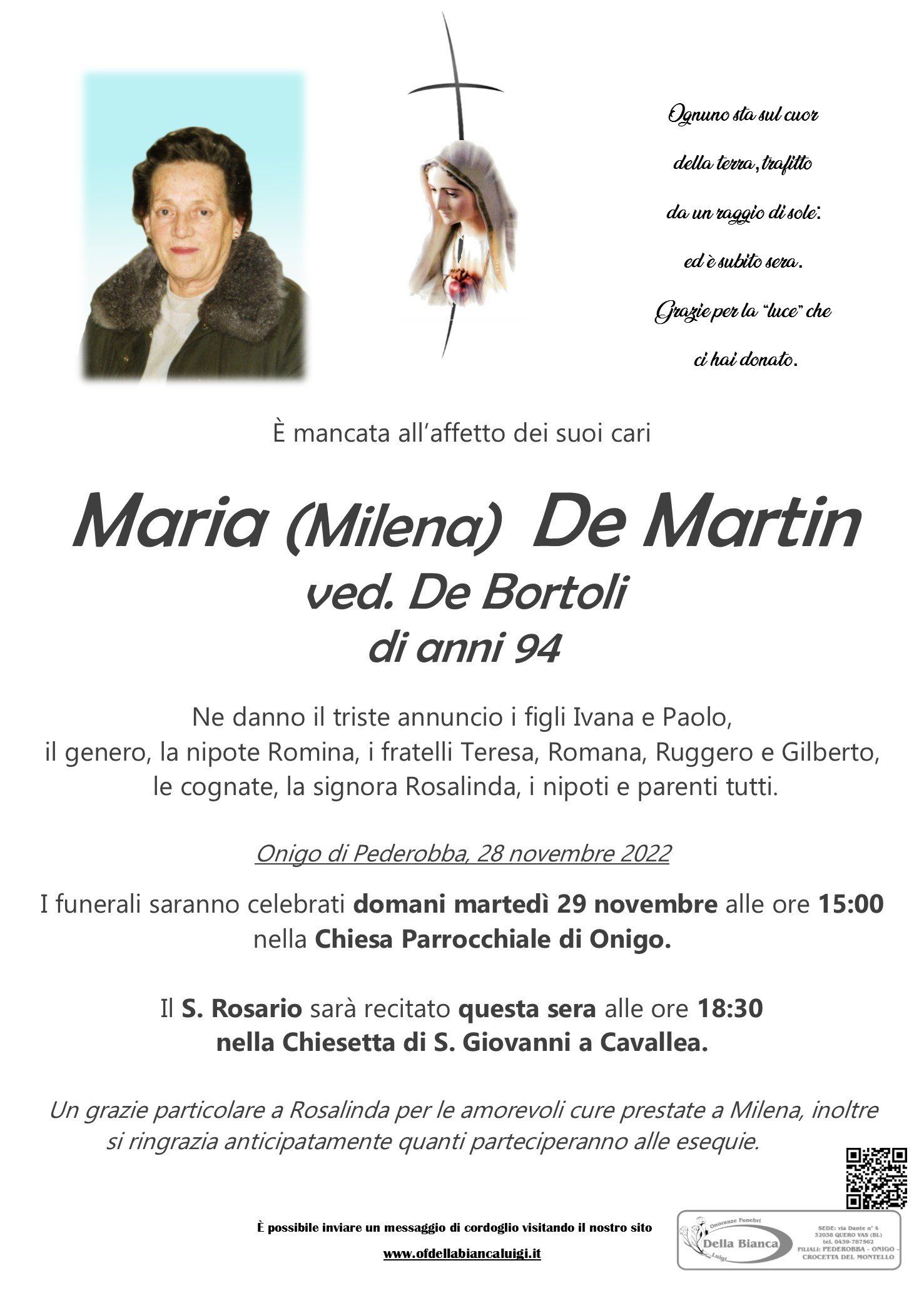 Maria De Martin
