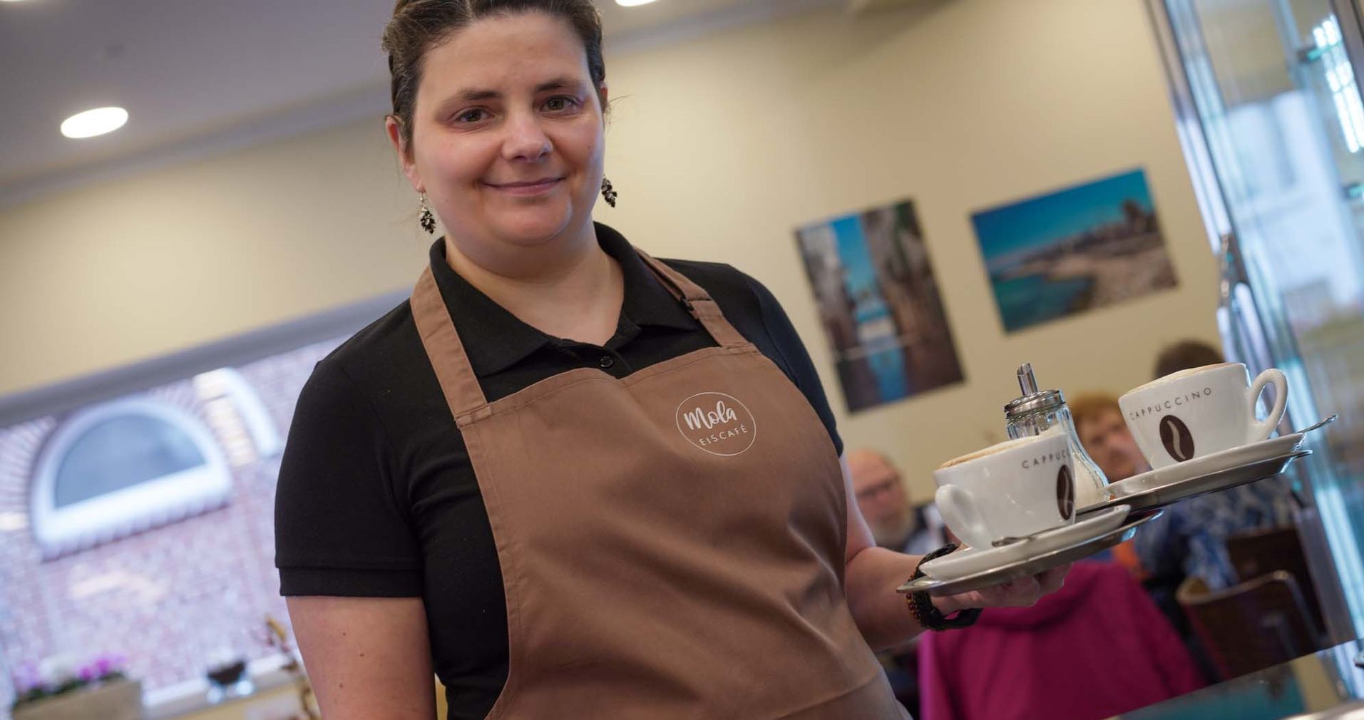 Stellenanzeige als Servicekraft (m/w/d) im Eiscafé Mola