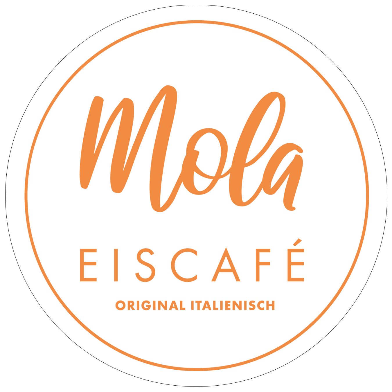 Logo Eiscafé Mola Logo Eiscafé Mola