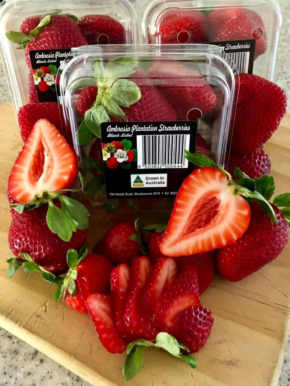 Delicious Red Strawberries — Start Fresh Fruit Market in Bundaberg Central QLD