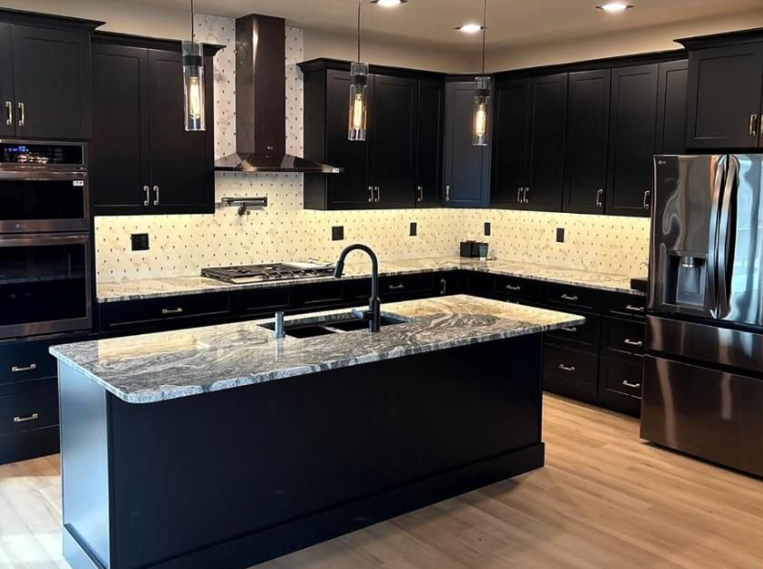 New kitchen rebuilt by ClassONE after a house fire in York, PA
