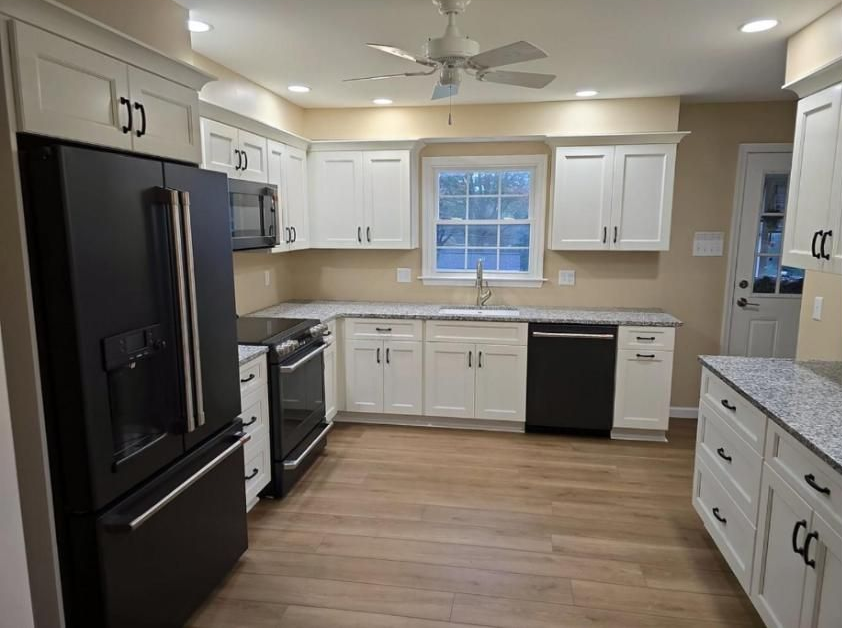 Kitchen restored by ClassONE after smoke damage in York, PA
