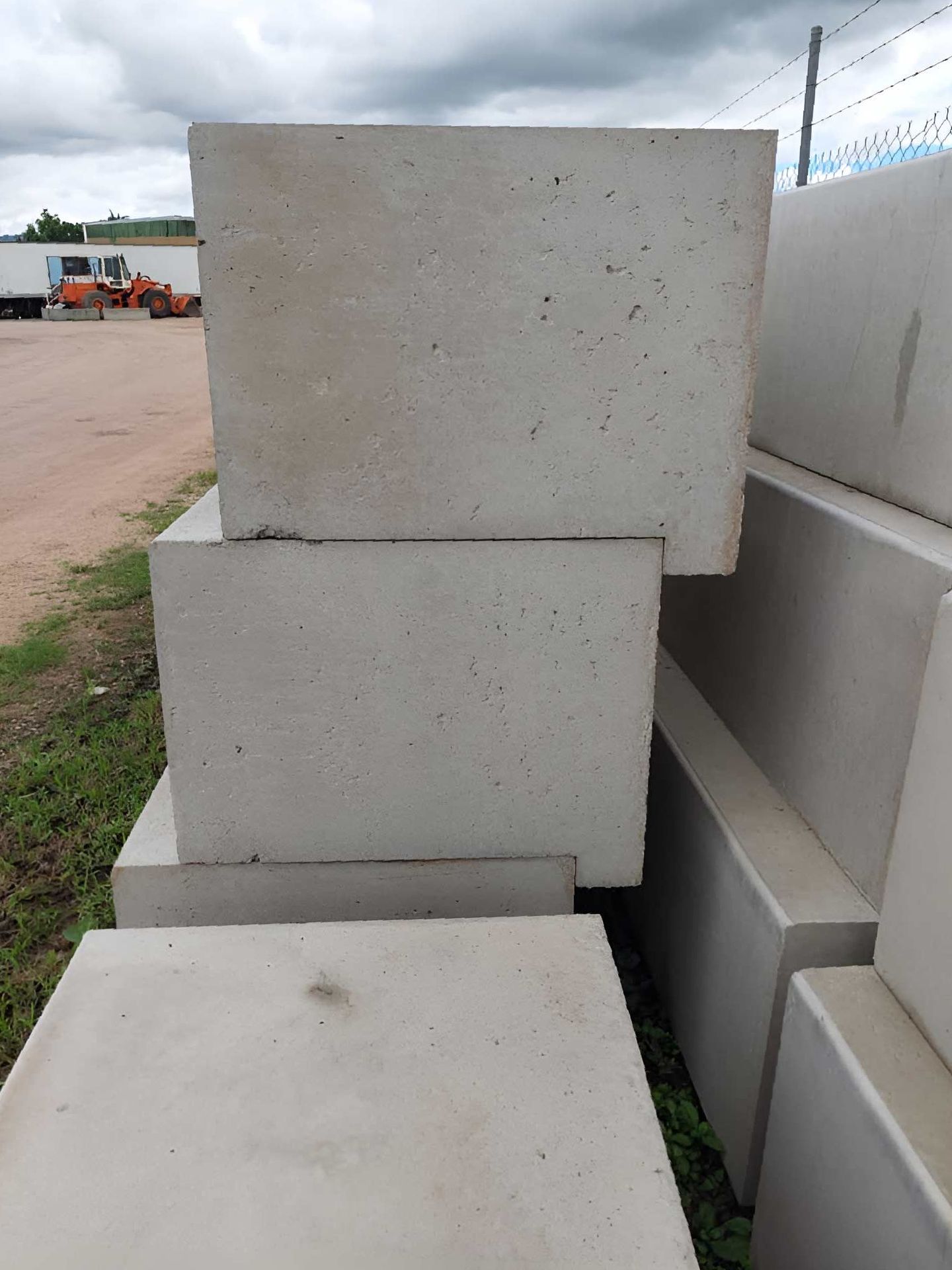 Pile Of White Concrete Blocks — Ingham Concrete–Icon in Ingham, QLD