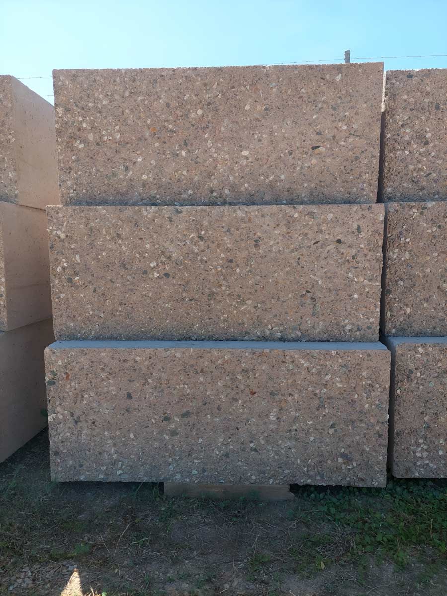 A Stack Of Concrete Blocks Sitting On Top Of Each Other — Ingham Concrete–Icon in Ingham, QLD