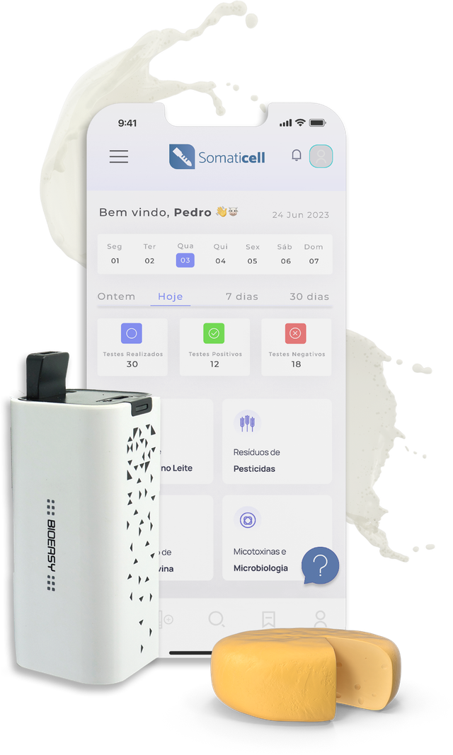 Aplicativo de smartphone com dispositivo branco e fones de ouvido amarelos em um fundo branco limpo.