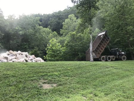 Demolition — Knoxville, TN — Caryville Limestone Demolition — Knoxville, TN — Caryville Limestone