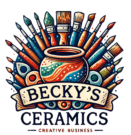 Becky's Ceramics and Glassworks logo