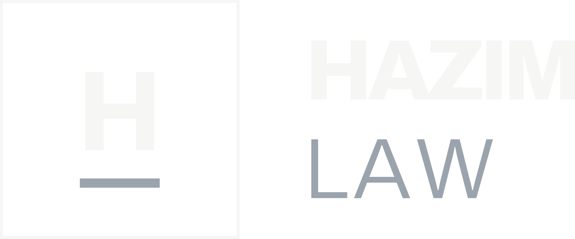 LAW FIRM NAME White Logo
