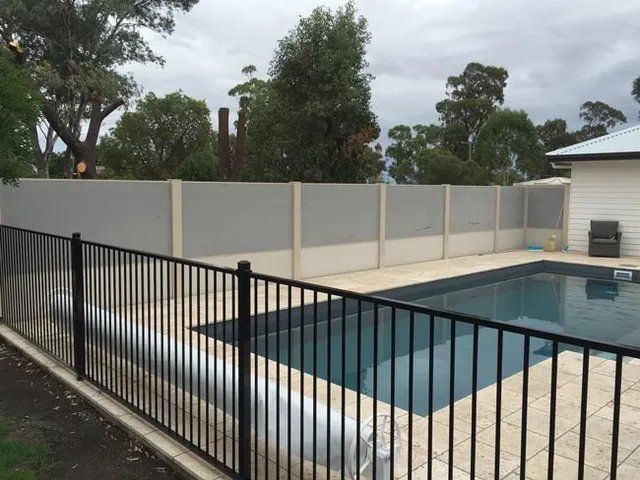 Metal Fence Surrounding Pool Area — Pool Fencing in Dubbo NSW