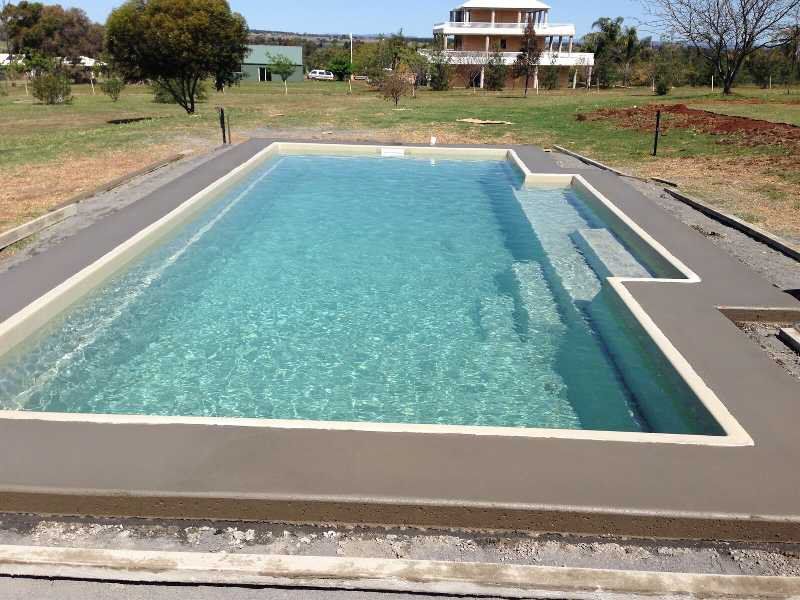 Swimming Pool With Minimalist Design — Pool and Landscaping in Dubbo, NSW