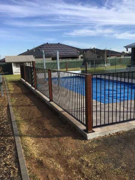Fence Around the Swimming Pool — Pool and Landscaping in Dubbo, NSW