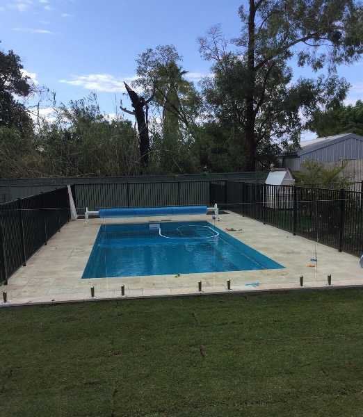 Pool With Glass Fence — Pool and Landscaping in Dubbo, NSW