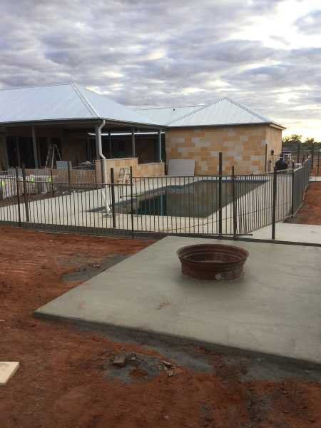 Pool Surrounded by Safety Fence — Inground Pools in Dubbo NSW