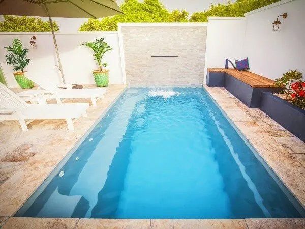 Paved Pool Area — Inground Pools in Dubbo NSW