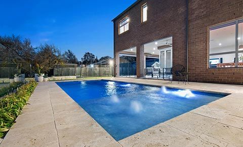 The Reflection with Splash Deck Pool — Pool Designs in Dubbo NSW