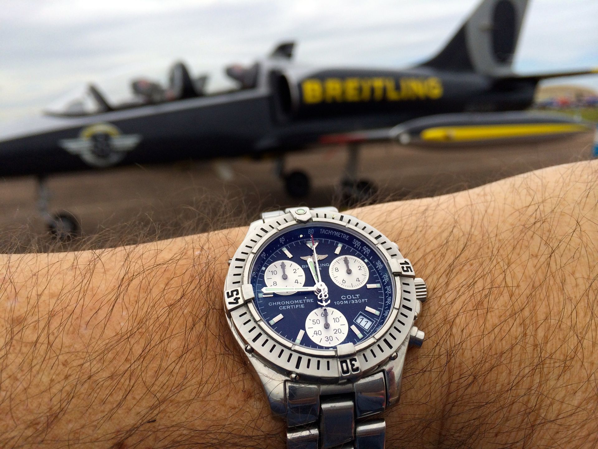 Breitling Colt — sport three-hand watch