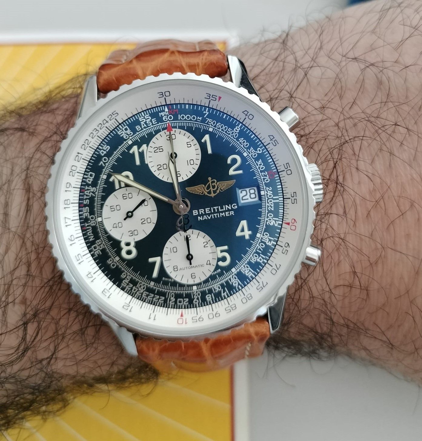 Breitling Old Navitimer ref. A13322 — early 2000s