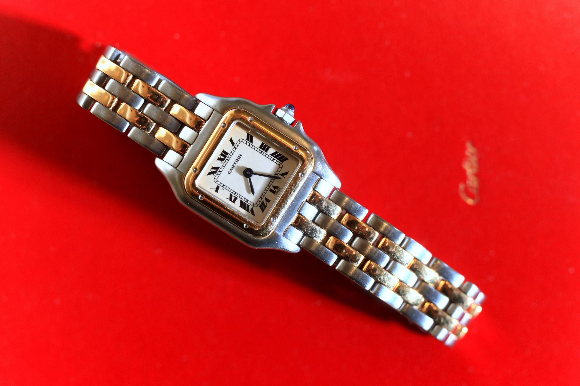 Cartier Panthère two-tone watch