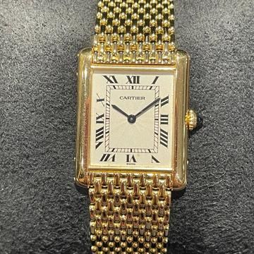 Cartier Tank Louis Cartier in gold, ref. 96065
