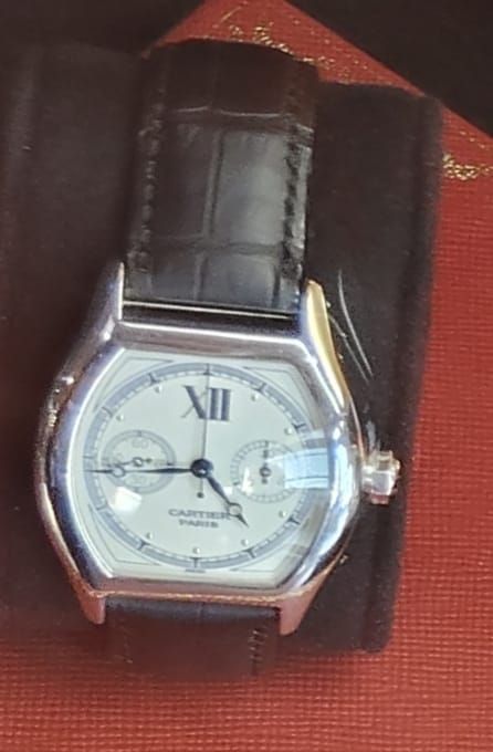 Cartier Tortue monopusher chronograph ref. 2396