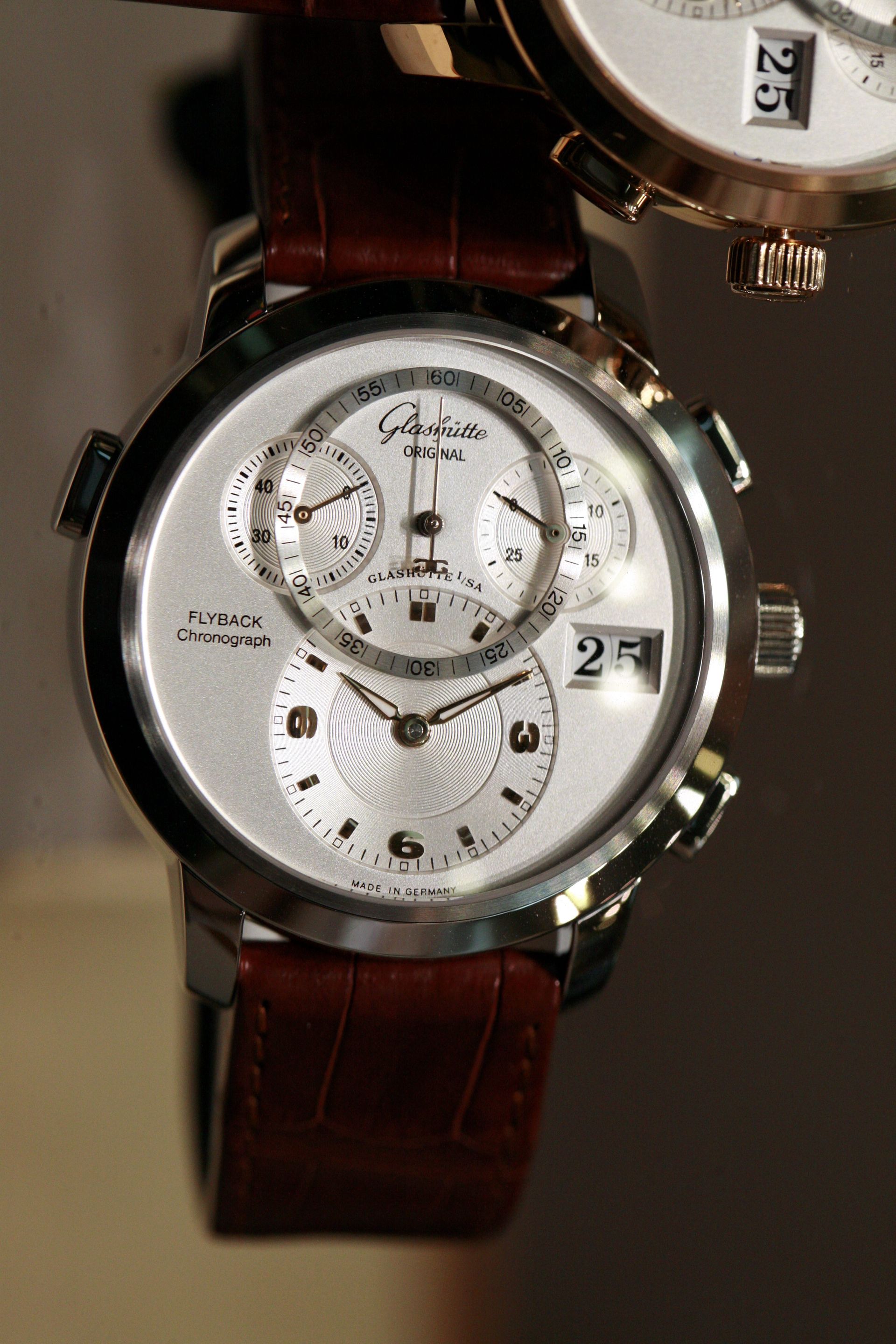 Glashütte Original watch detail