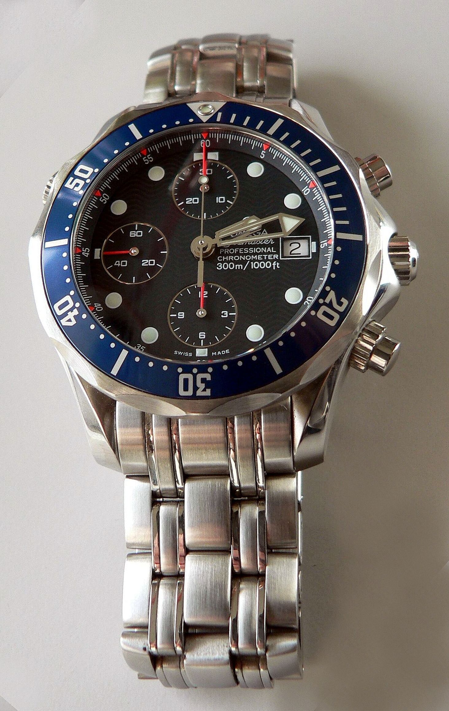 Omega's First Bond Chronograph: The Seamaster Diver 300M 