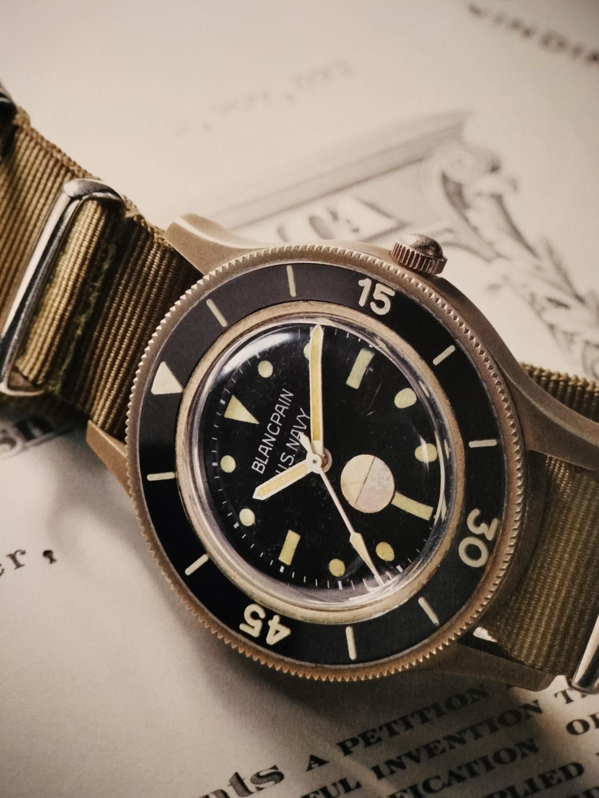 Blancpain Mil-Spec made for US Navy SEALs