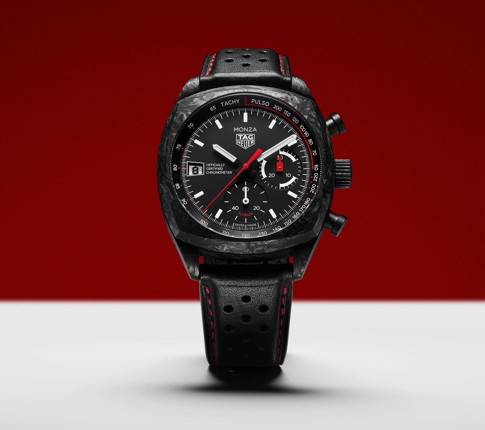 TAG Heuer Monza Flyback Chronograph (2026): 50th Anniversary Forged-Carbon Limited Edition