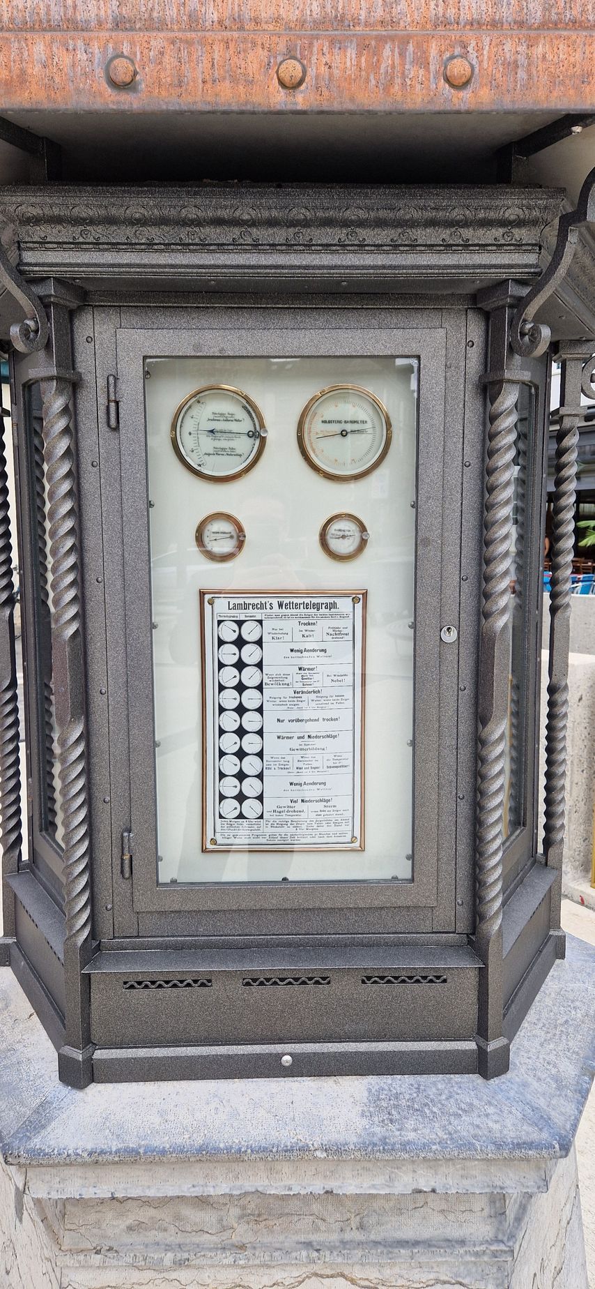 Wetterstation Zofingen nach der Restauration - Martinaglia Optik AG