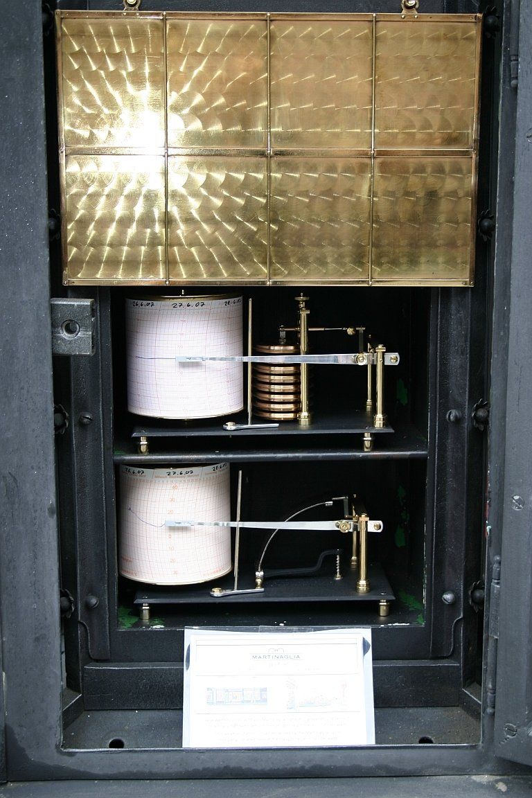 Restauration Thermograph und Barograph nachher - Martinaglia Optik AG
