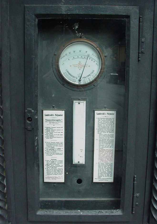 Restauration Wetterstation vorher - Martinaglia Optik AG