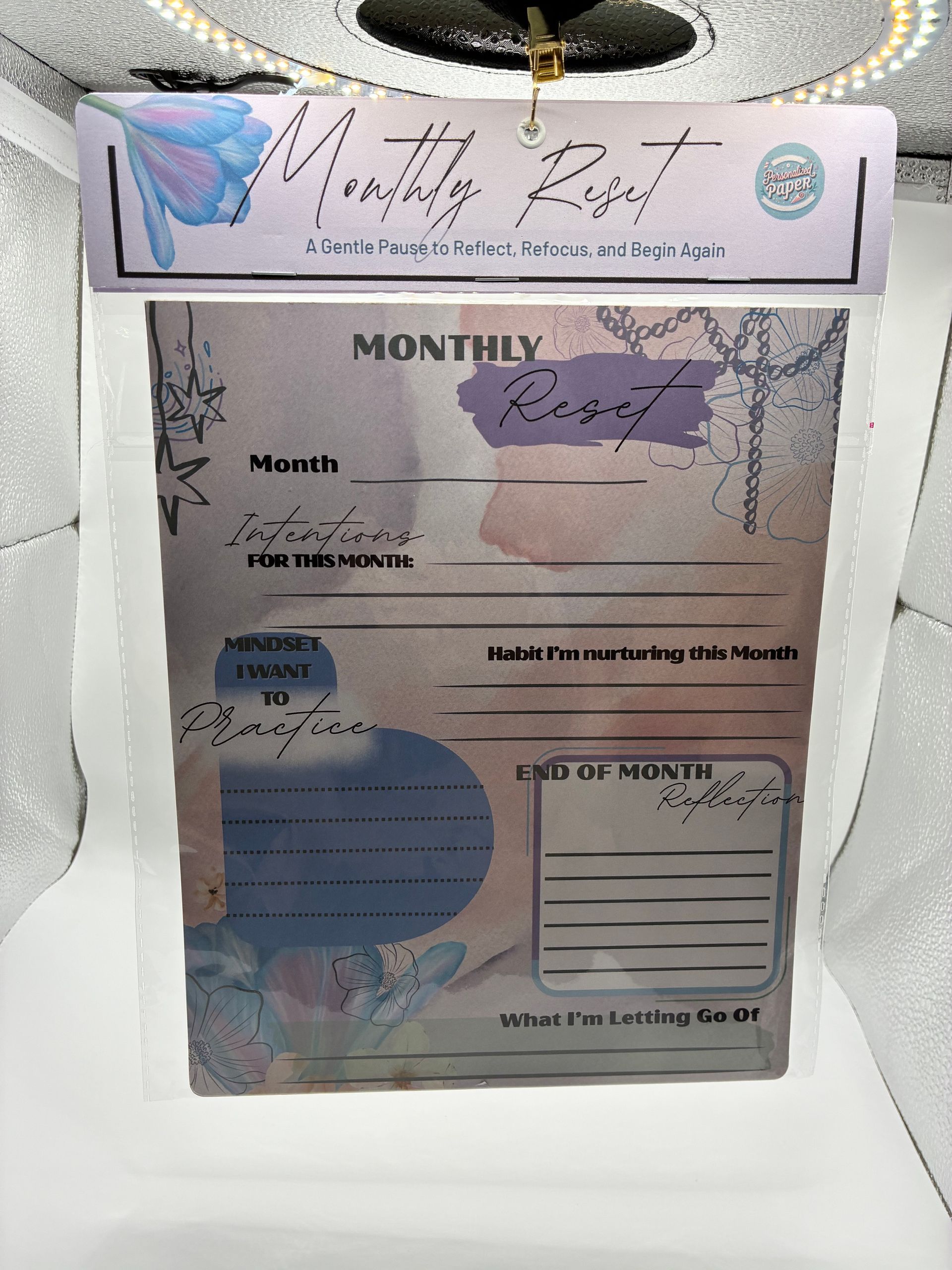 Monthly Reset Pad
