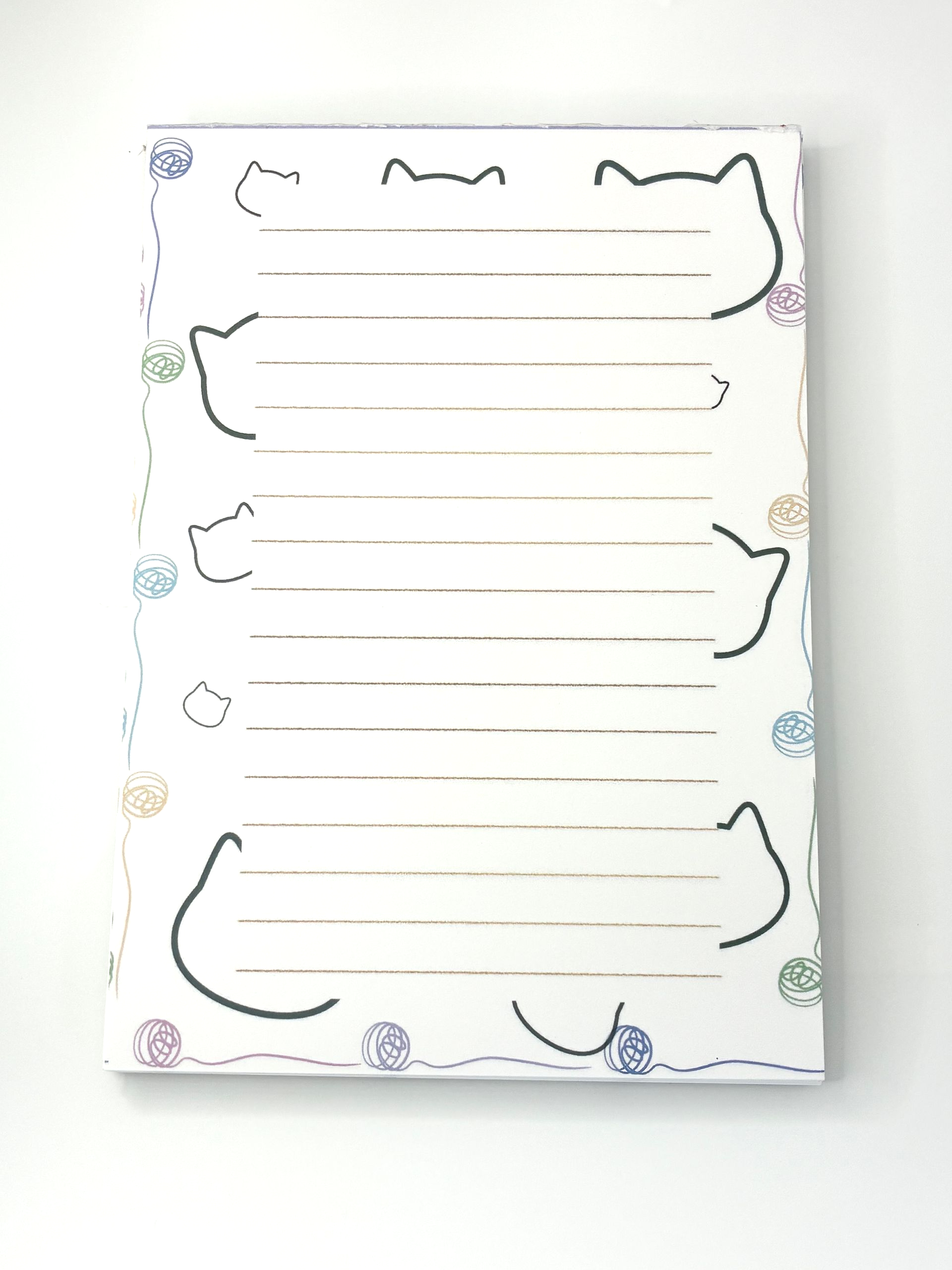 Meow-o’s 5” x 7” Tear-Away Notepad – 40 Sheets