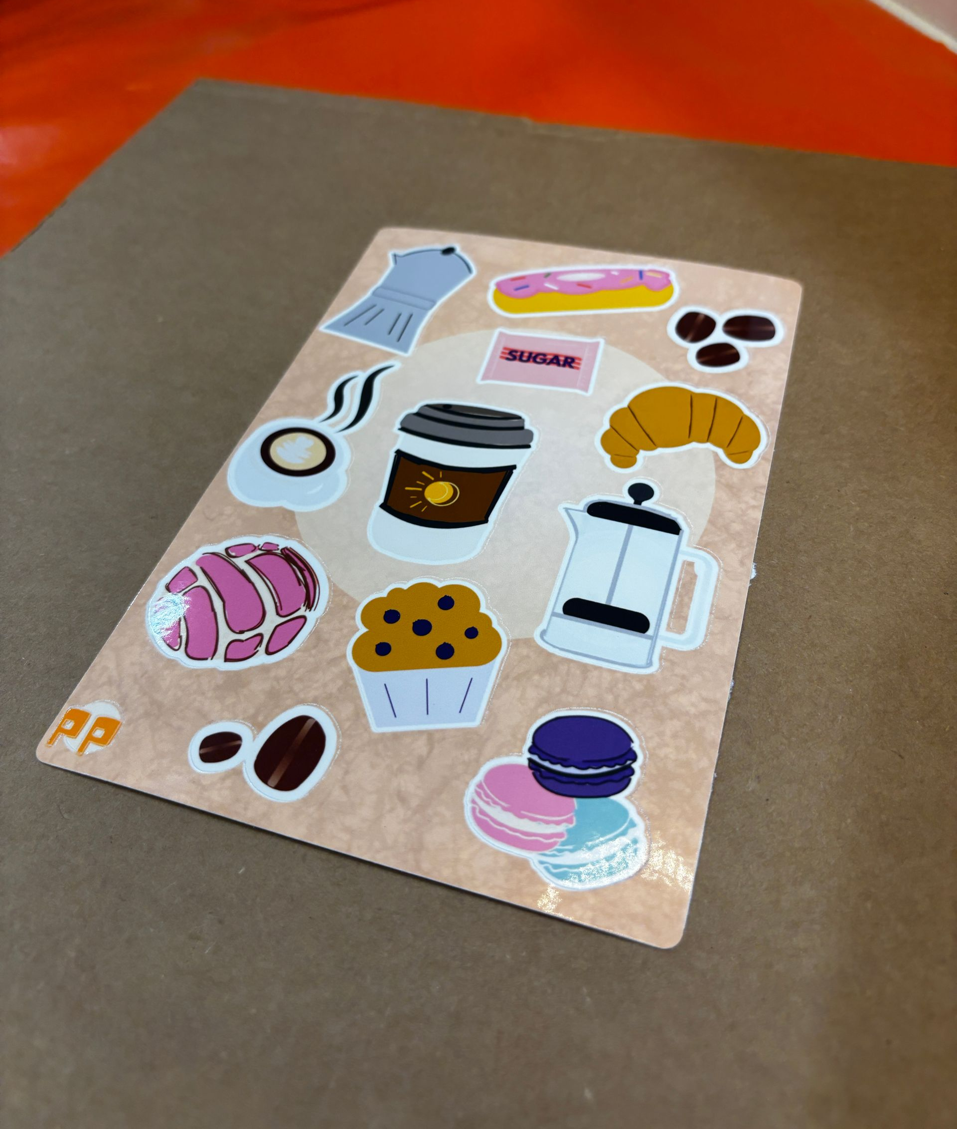 Coffee Break Sticker Sheet