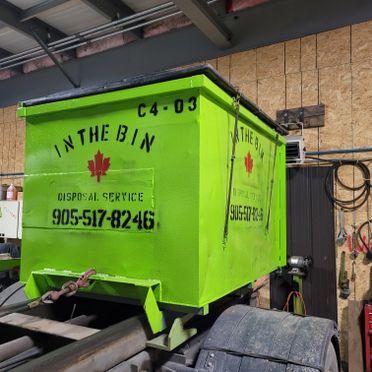 A green bin