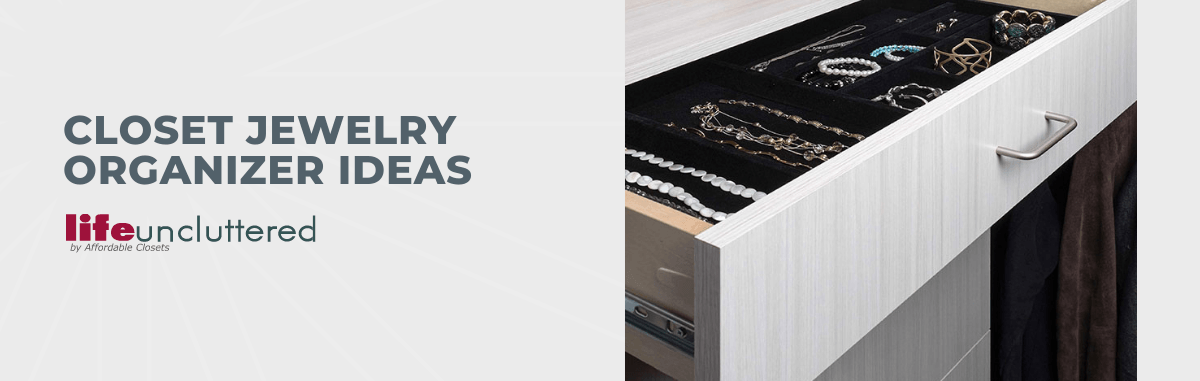 Closet Jewelry Organizer Ideas