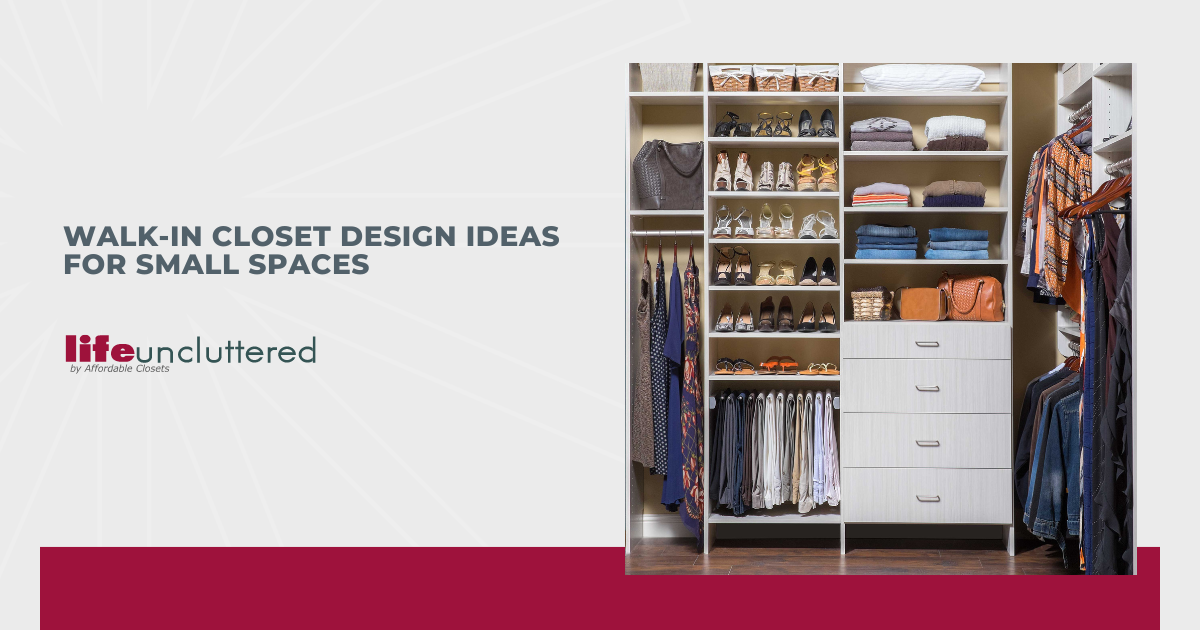 Walk-In Closet Design Ideas for Small Spaces