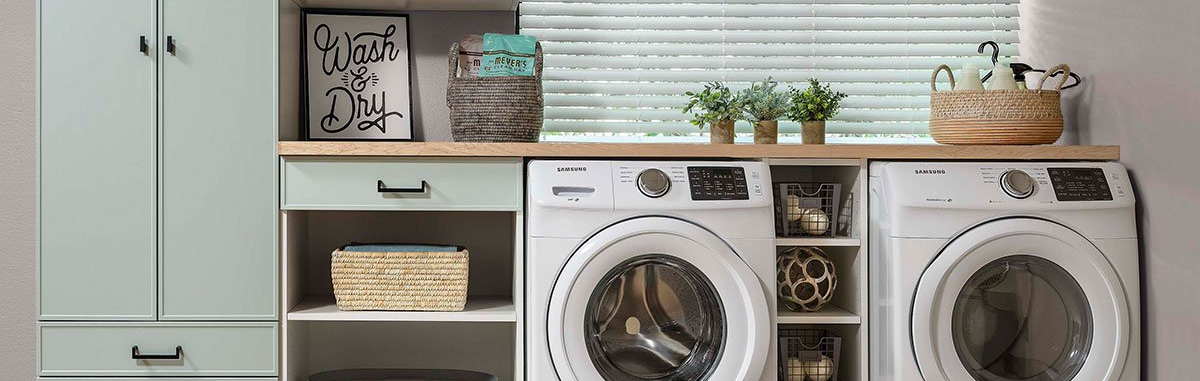 Laundry Room Organization System