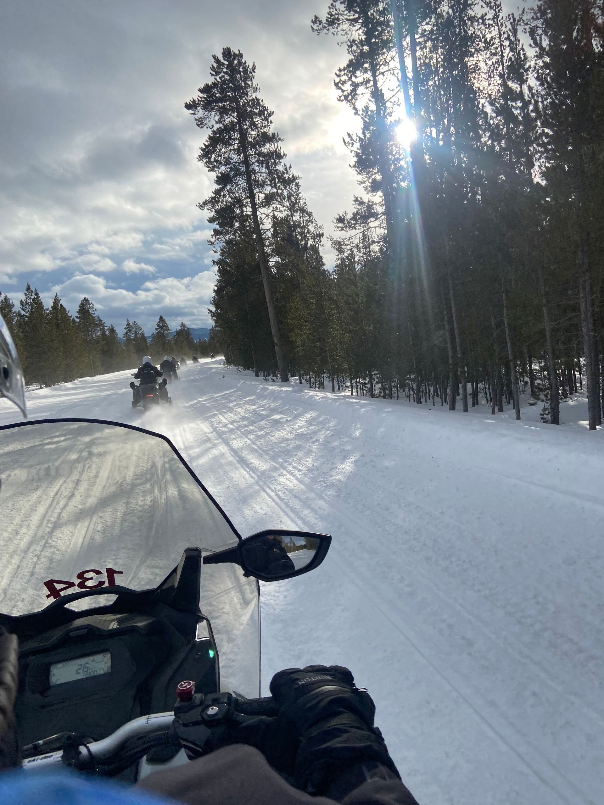 Winter in Pinedale, Wyoming