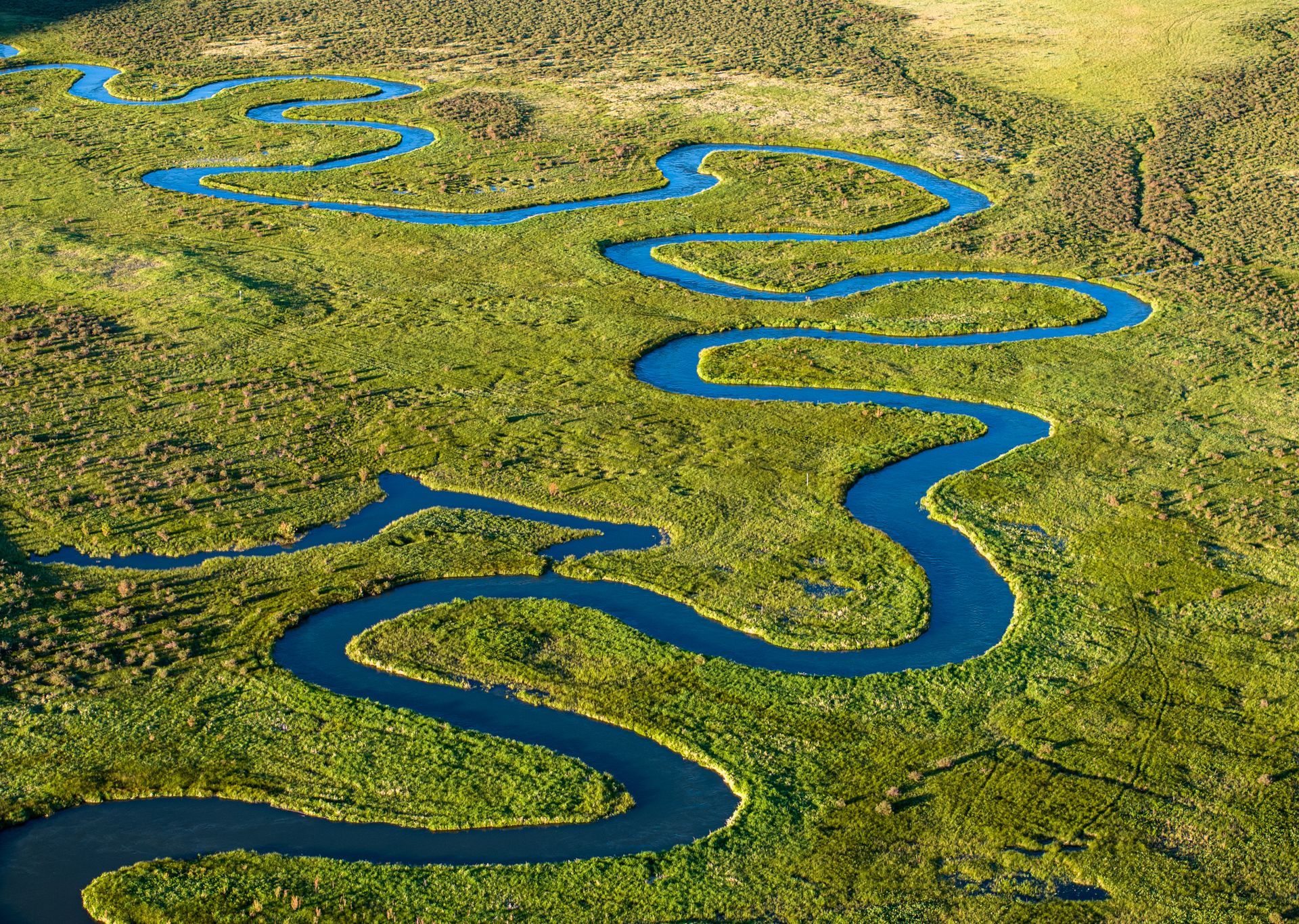 The Snake River Aerial View